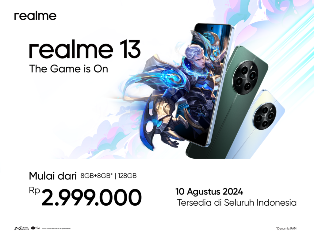 Smartphone Gaming Bintang Lima dengan Kamera Kualitas Premium Sudah Bisa Dimiliki oleh Anak Muda di Seluruh Indonesia Mulai 10 Agustus 2024